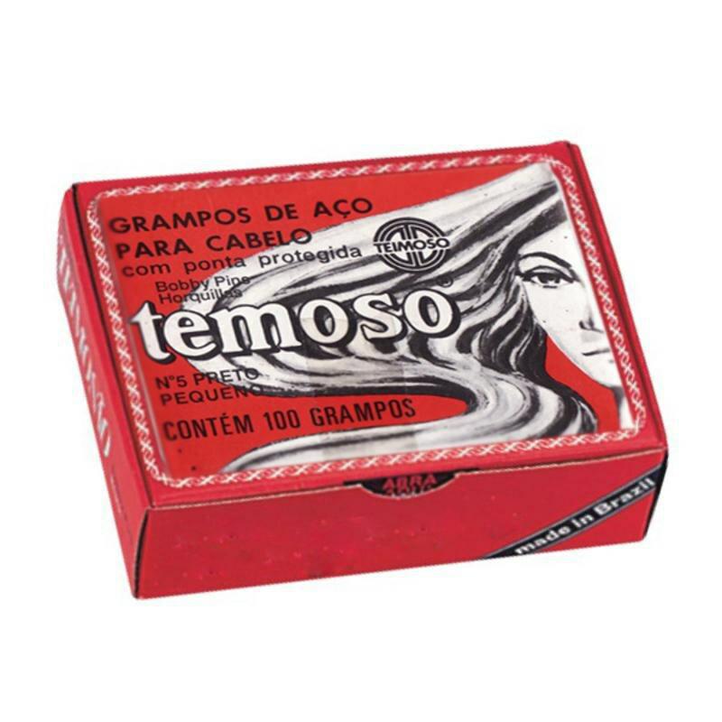 Miniatura Grampo Temoso N 05 Preto Com 100