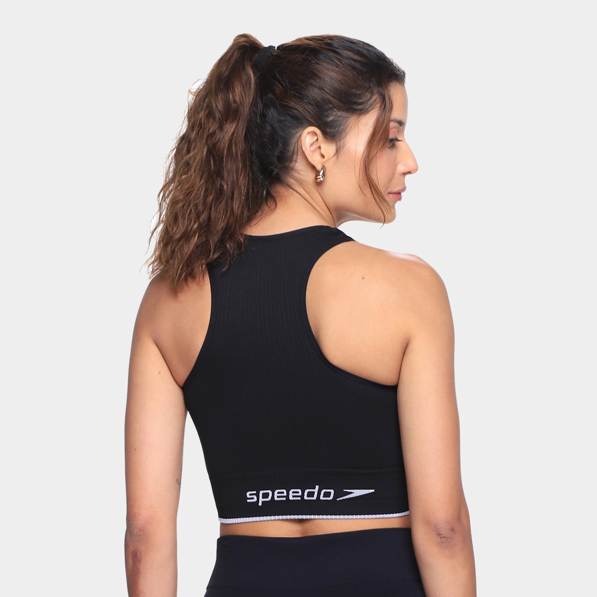 Miniatura Top Speedo Feminino Preto - G