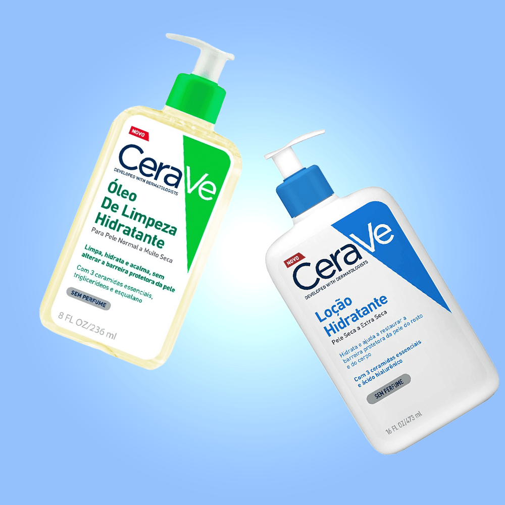 Miniatura CeraVe Kit - Óleo de Limpeza Hidratante + Loção Hidratante Corporal Kit