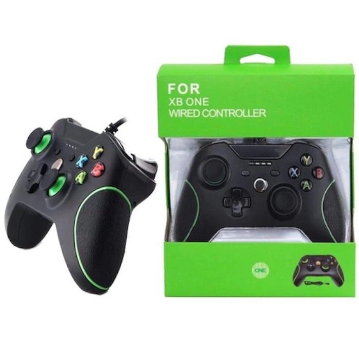 Controle Compatível Xbox-One Manete Com Fio Alta Precisão