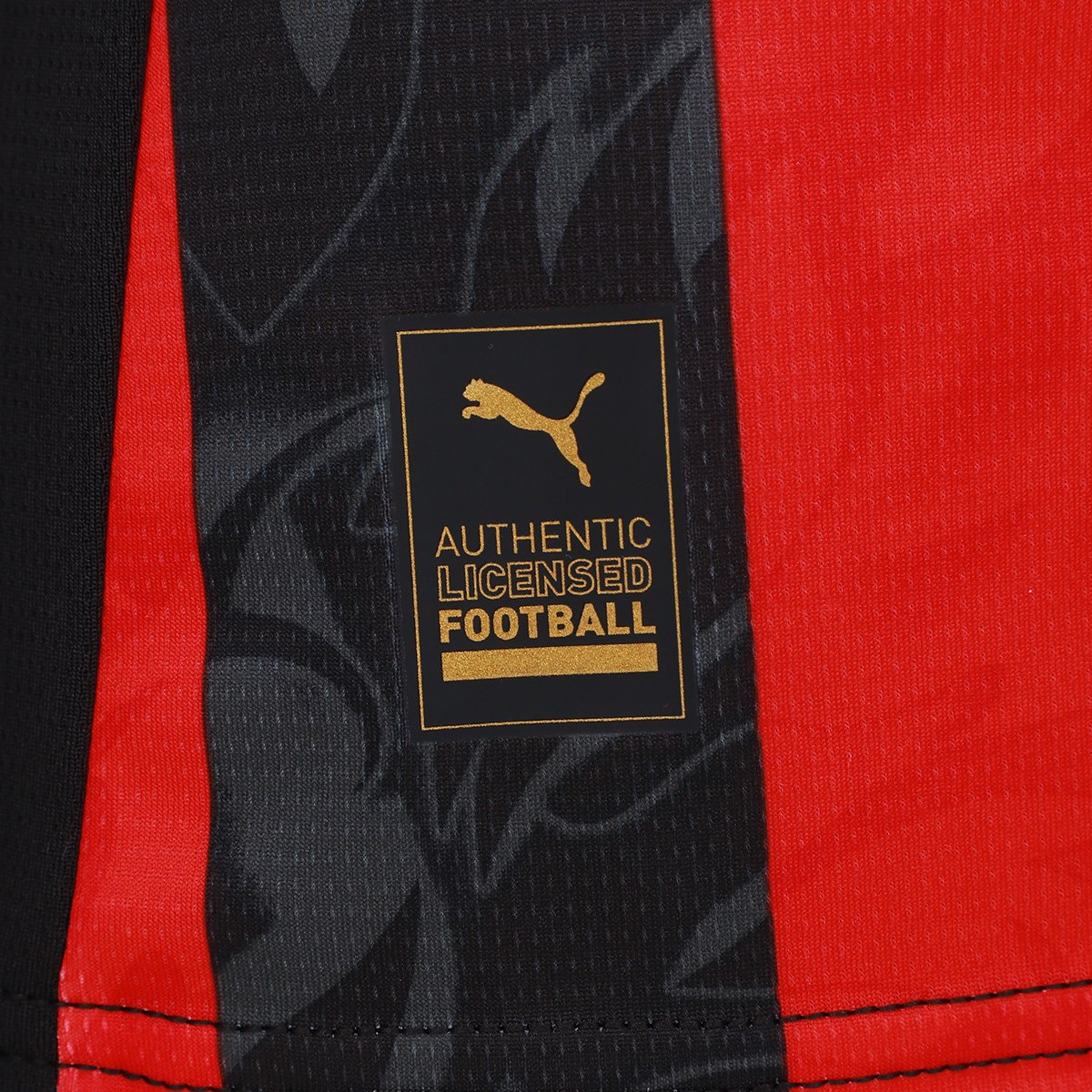 Camisa Milan Home 25/26 s/n Torcedor Puma Masculina Vermelho - EGG