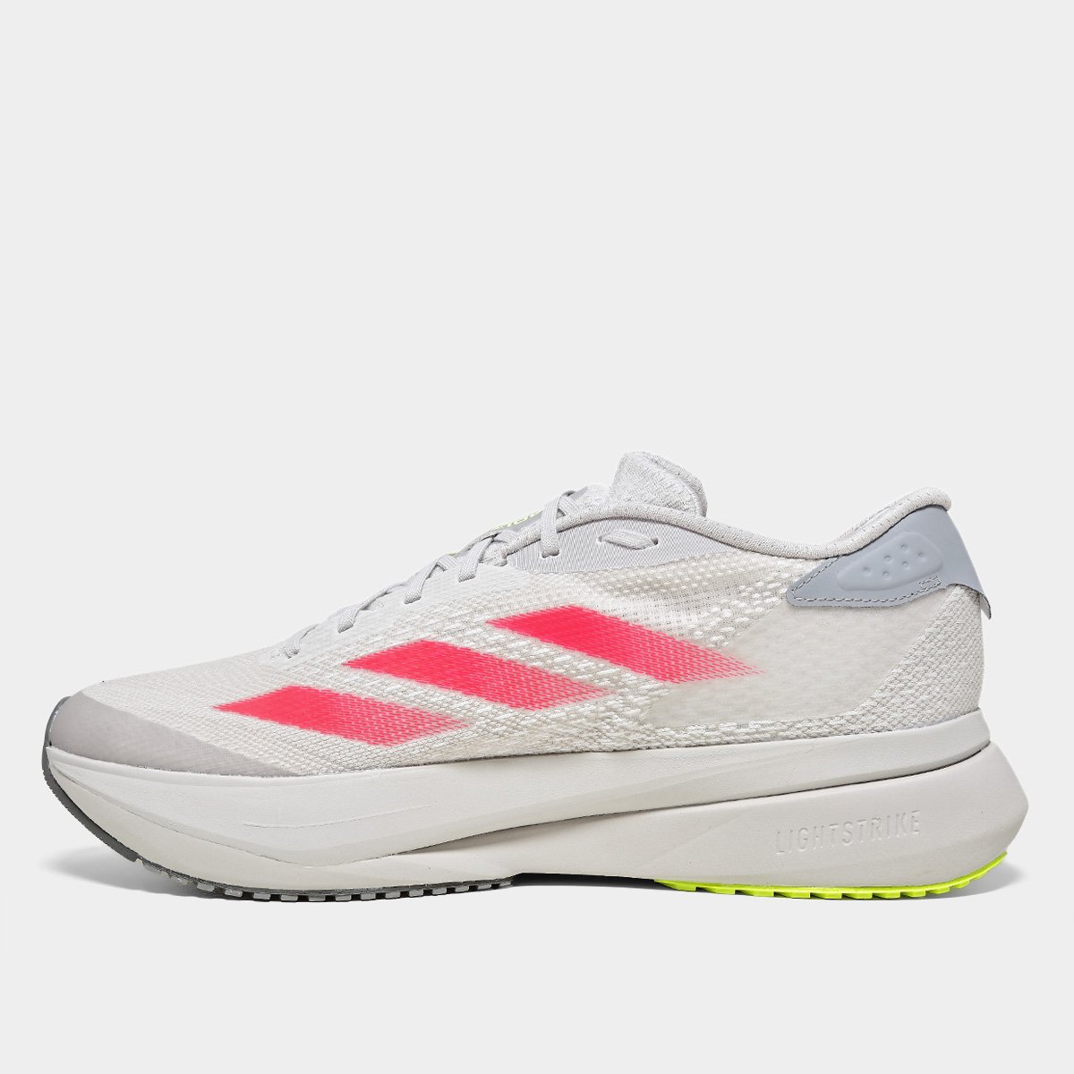 Tênis Adidas Adizero SL 2 Masculino Cinza+Vermelho - 39
