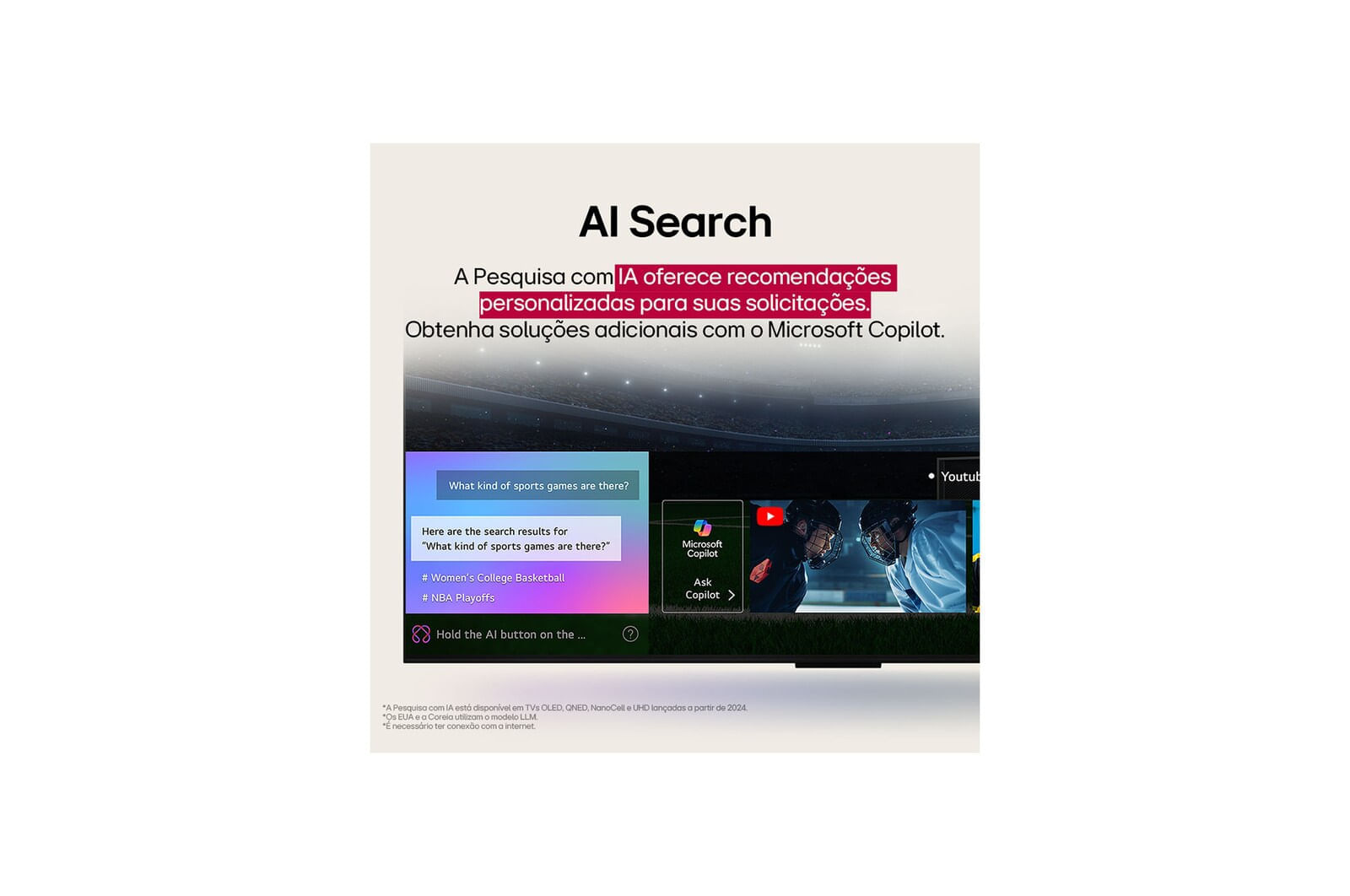 Smart TV LG 75" Tela Gigante webOS 25 HDR10 Pro - 75UA8550PSA 12 meses - 75 " - 110v/220v