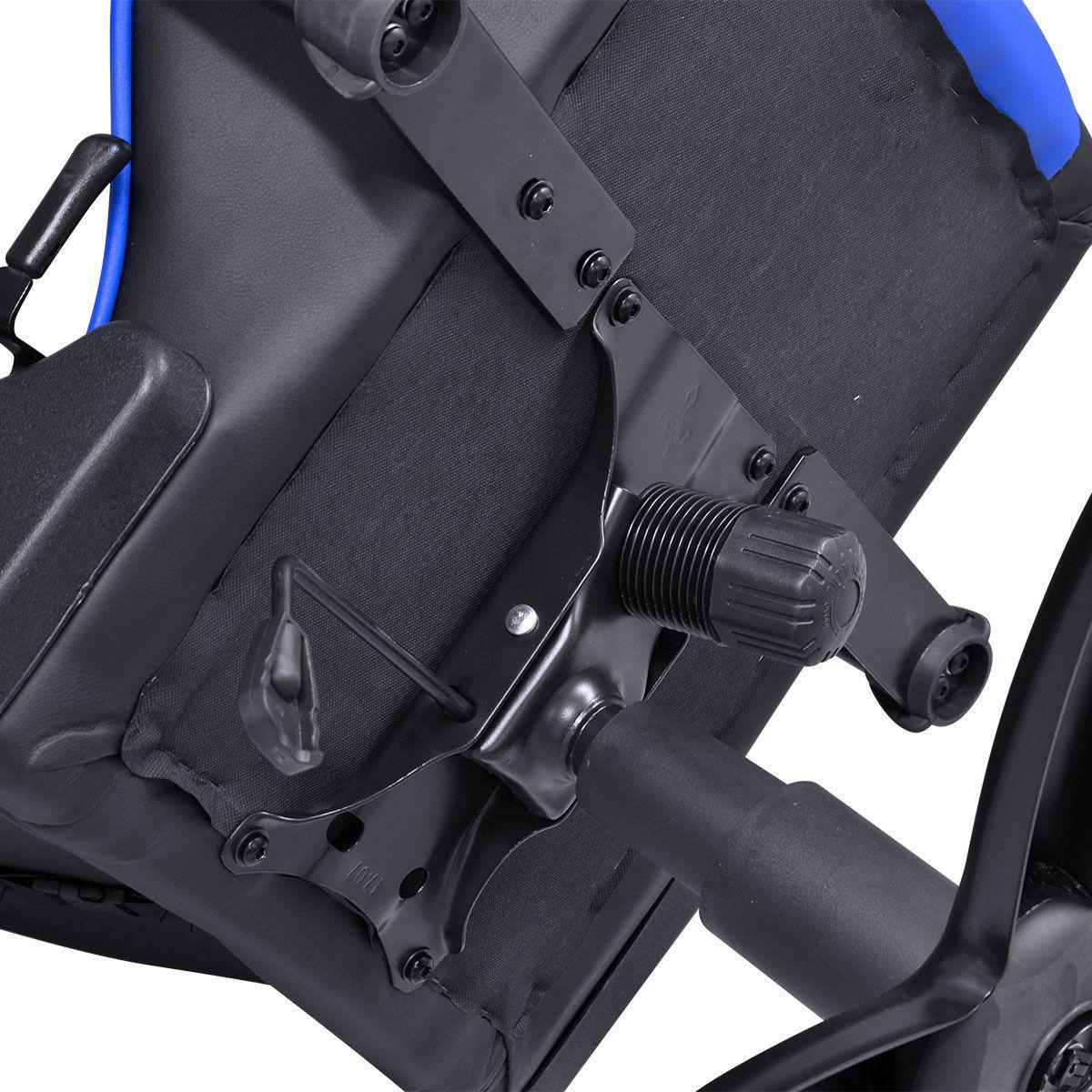 Cadeira Gamer Mad Racer V8 Azul Com Rodas Em Gel