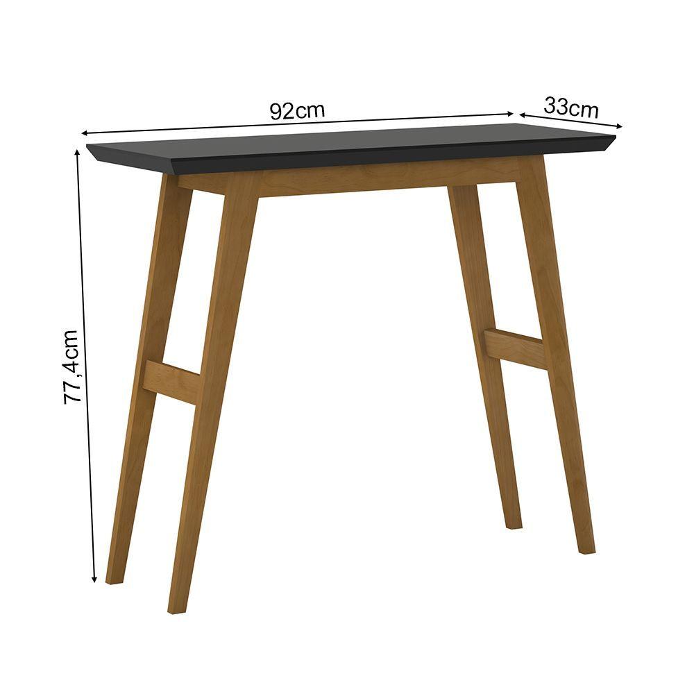 Miniatura Aparador Dubai Preto - Cor: Preto