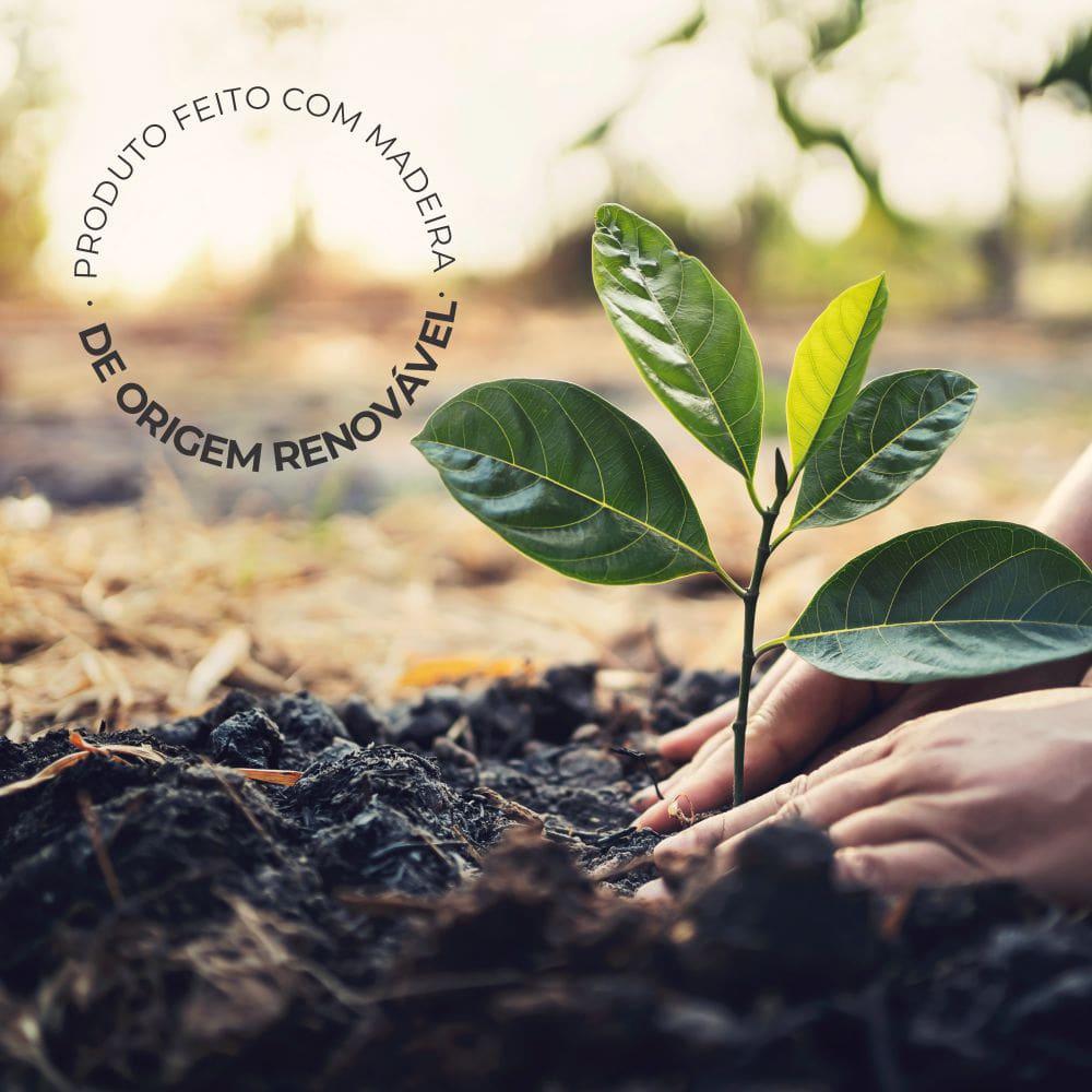 Miniatura Cômoda Édez Libra, 4 Gavetas, Branco