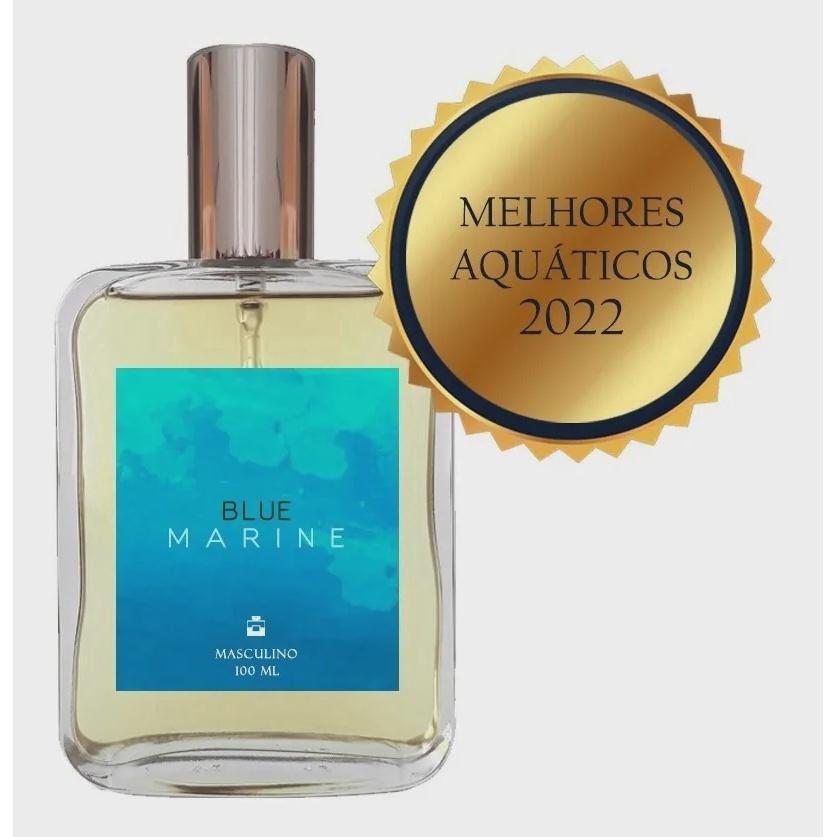 Miniatura Perfume Blue Marine 100Ml - Top Masculino Aquático 2022