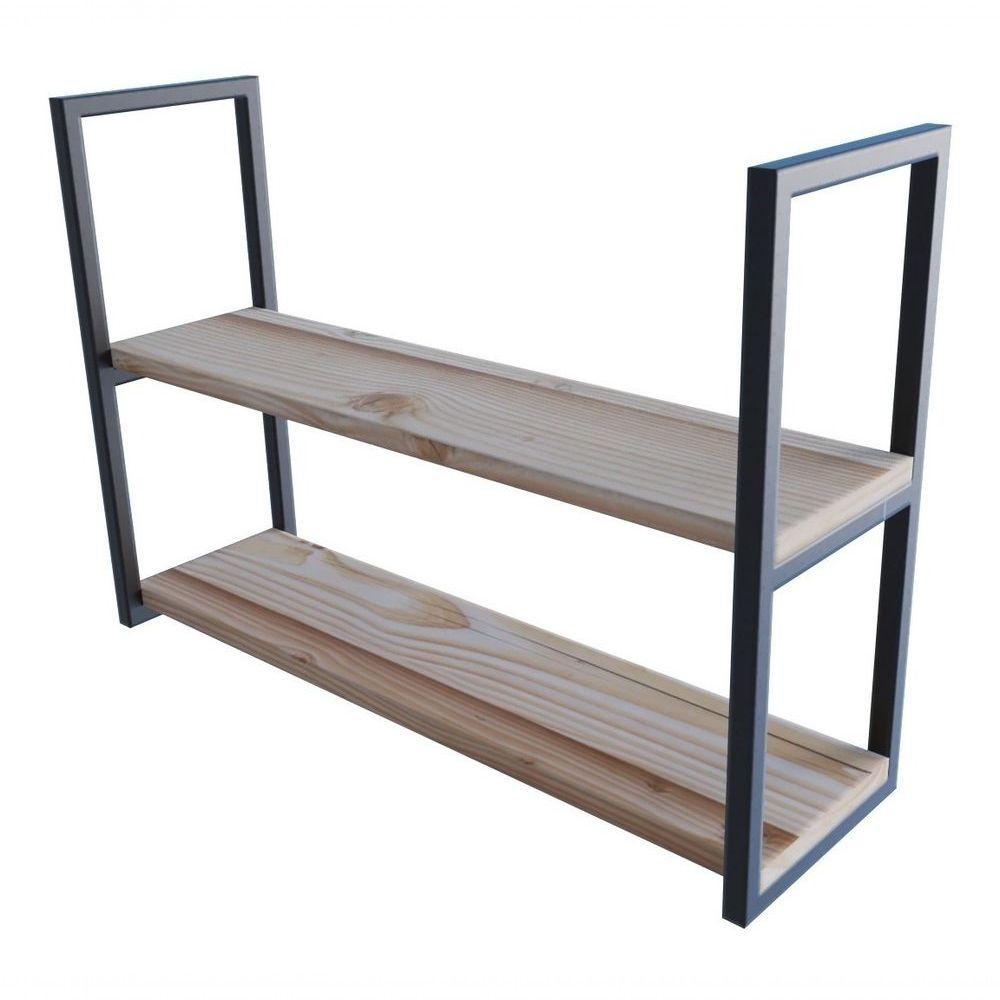 Organizador De Teto Moderna 100x20cm Em Ferro Para Cozinha