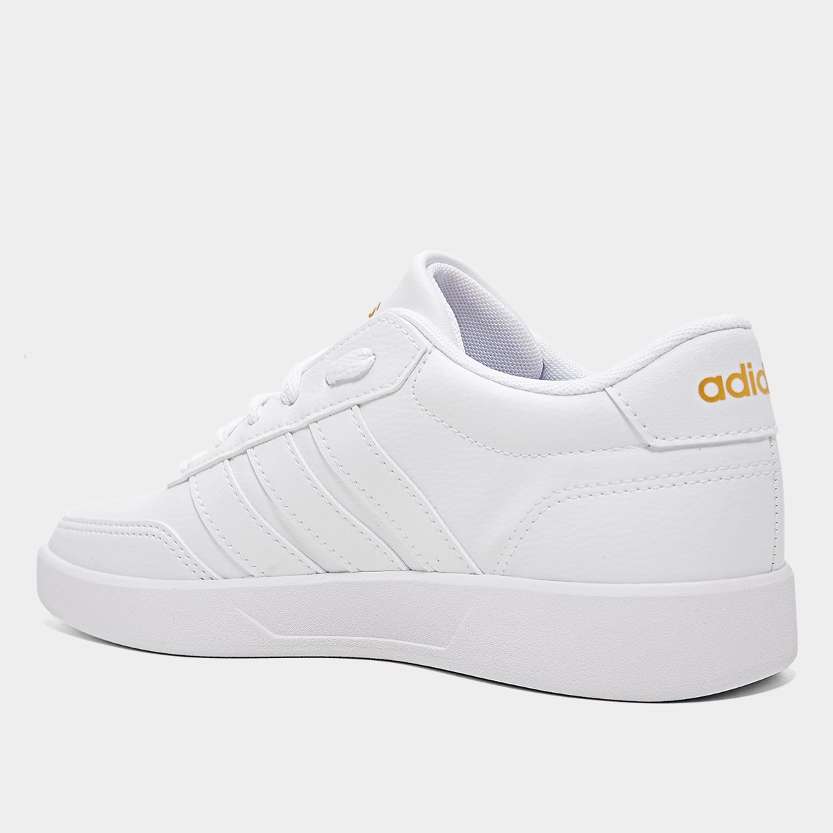 Miniatura Tênis Adidas Breaknet Feminino Off White - 34