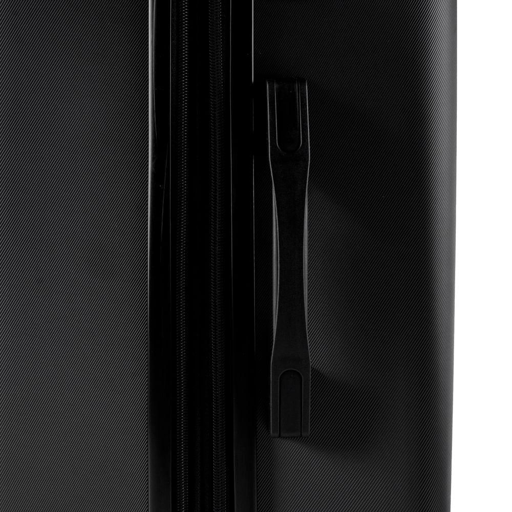 Mala Média 23 Kg ABS 4 Rodas Turquia II Preta Preto - M