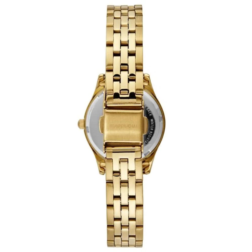 Miniatura Kit Relógio Mondaine Dourado com Colar e Brincos 32720LPMKDE1K1