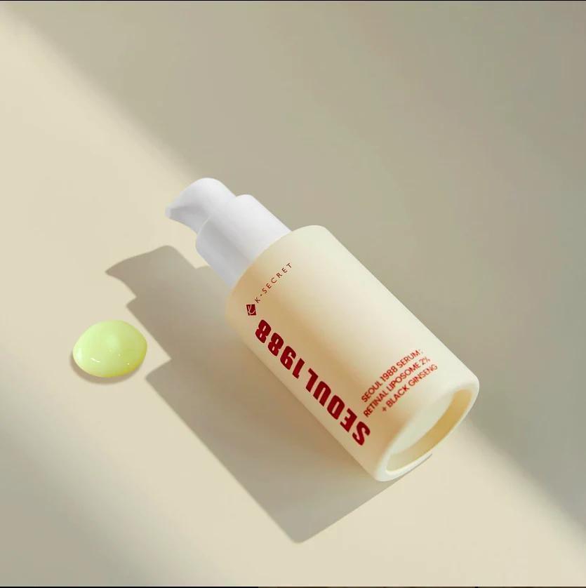 Miniatura Sérum Retinal Liposome 2% Ksecret Seoul 1988 Ginseng Preto
