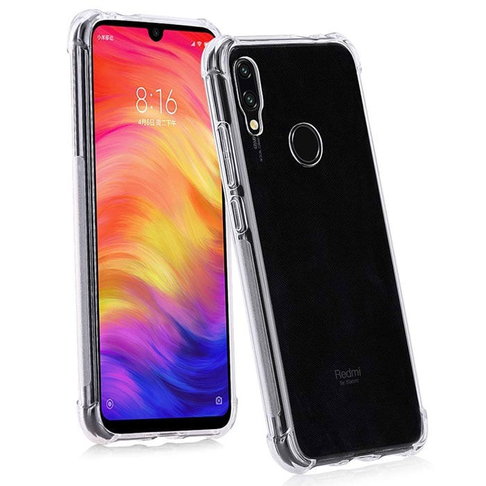 Miniatura Capa Anti Impacto Xiaomi Redmi Note 7 Com Película