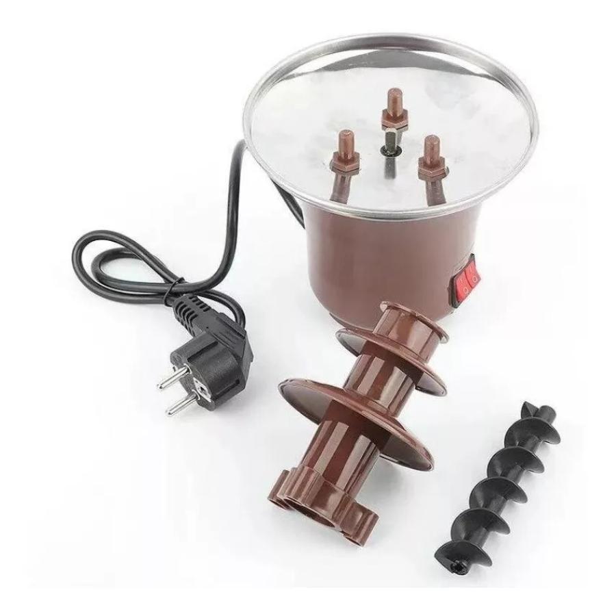 Mini Cascata Fonte Chocolate Fondue Elétrica 110V: Momentos