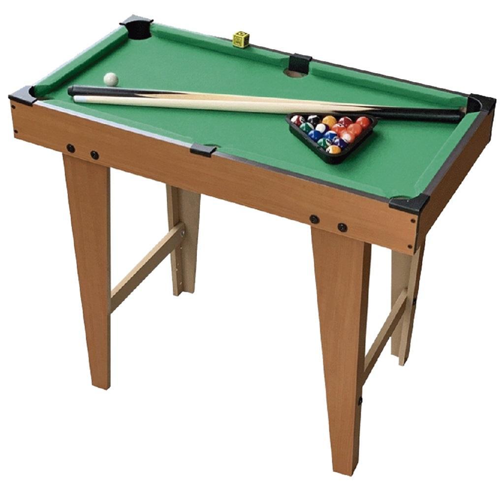Miniatura Mini Mesa De Bilhar Jogo Sinuca Infantil Completo Em Mdf
