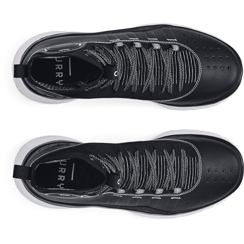 Miniatura Tênis de Basquete Under Armour Curry 4 FloTro Preto - 38