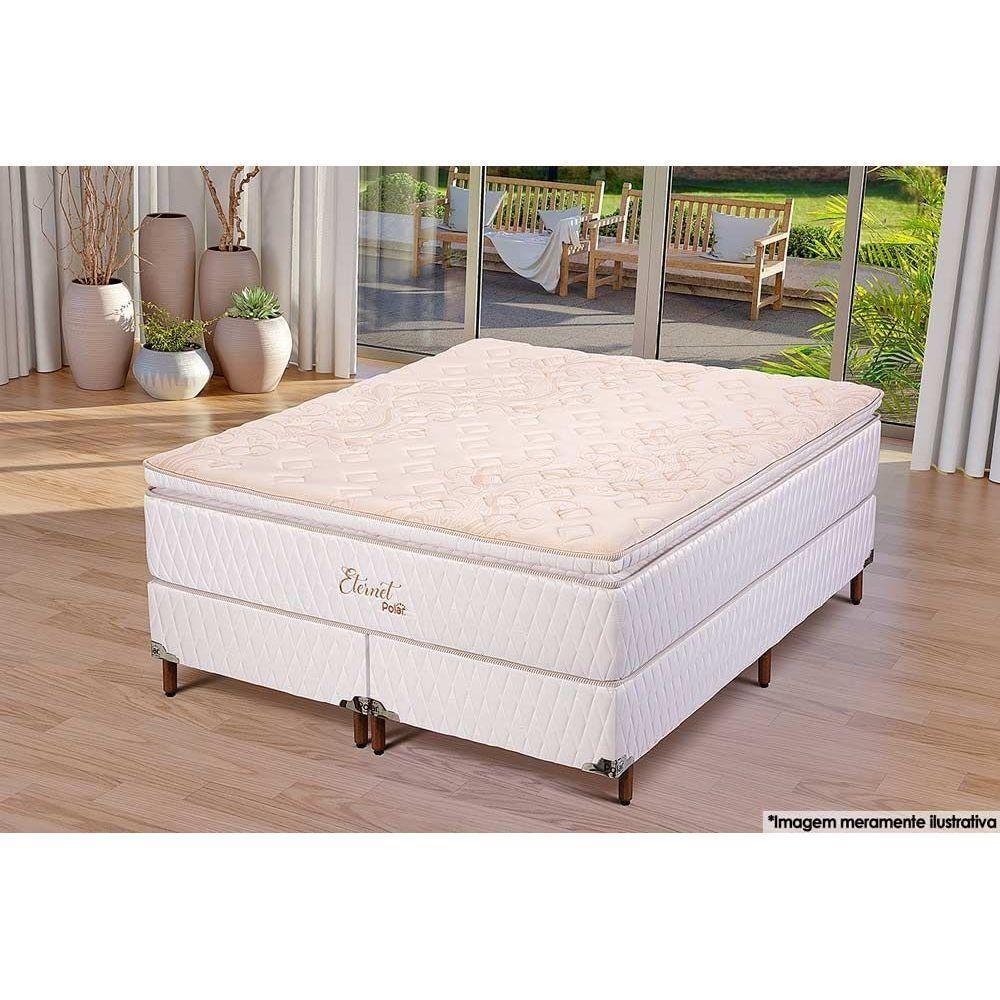Miniatura Colchão Queen Molas Ensacadas Masterpocket Eternet Pillow Top (158x198x38) - Polar
