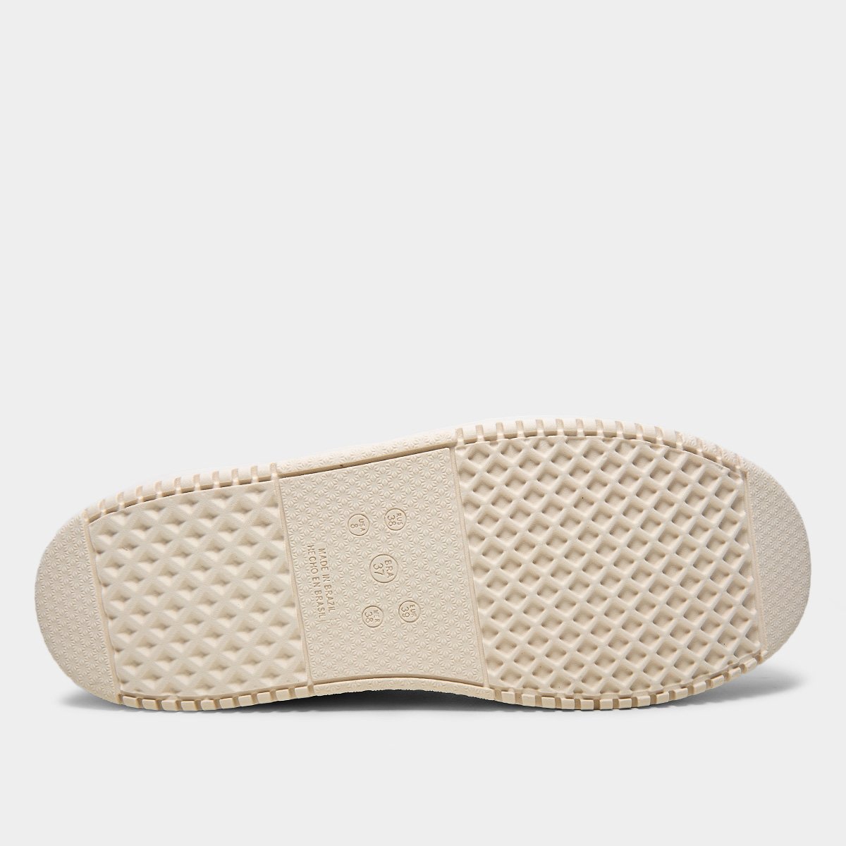 Tênis Ramarim Básico 2491204 Feminino Off White+Caramelo - 34