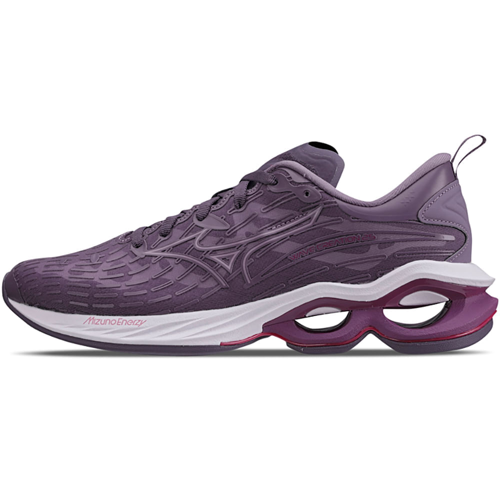 Miniatura Tênis Feminino Mizuno Wave Creation 25 SE Roxo - 35