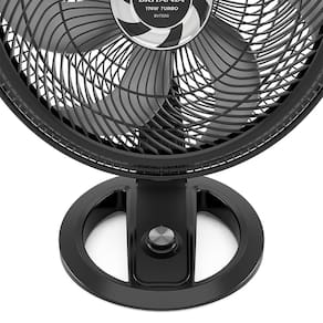 Ventilador de Mesa Britânia Maxx Force BVT500 58cm com 3 Velocidades e 6 Pás - Preto 110V