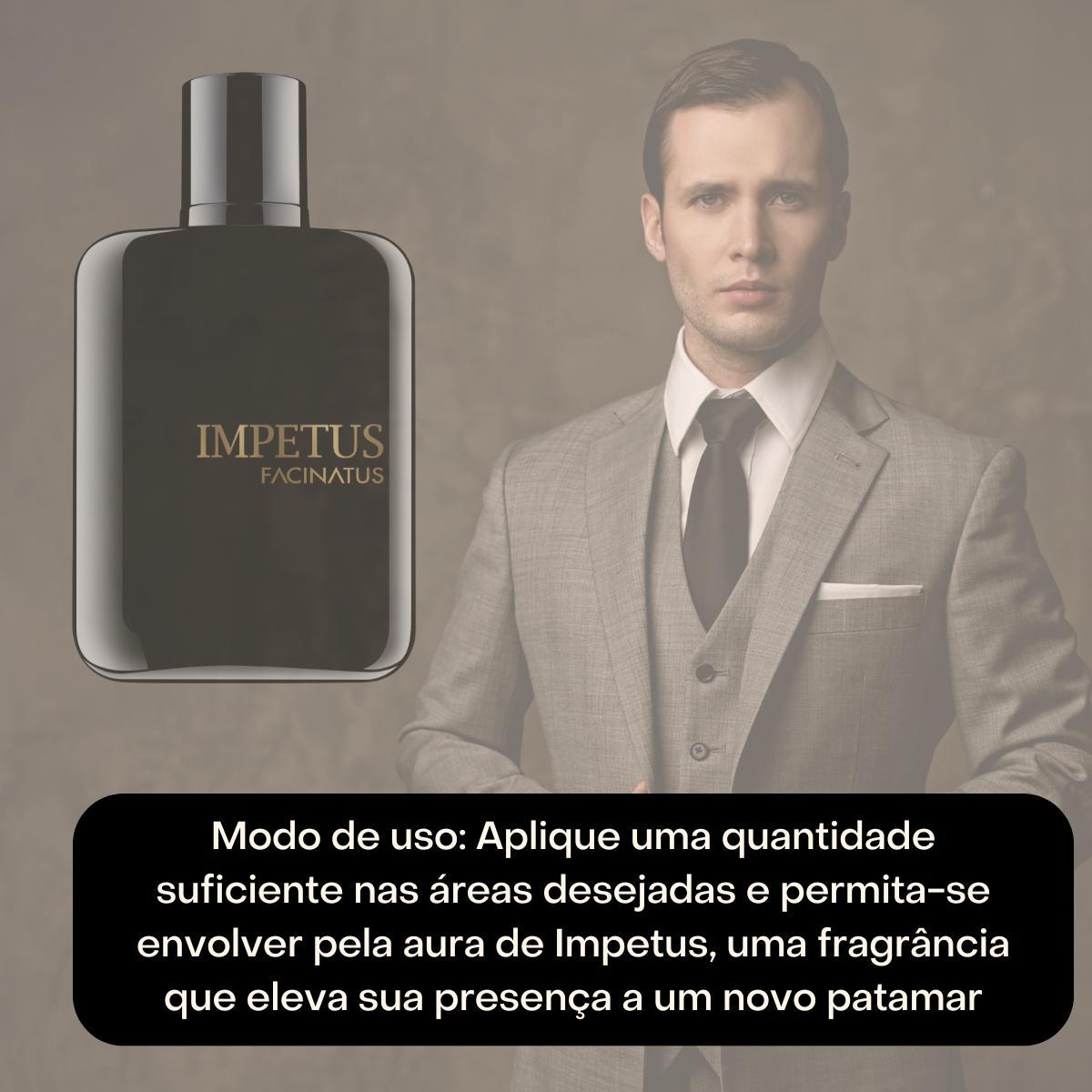 Miniatura Perfume Masculino Impetus Poderoso Deo Colônia Amadeirado