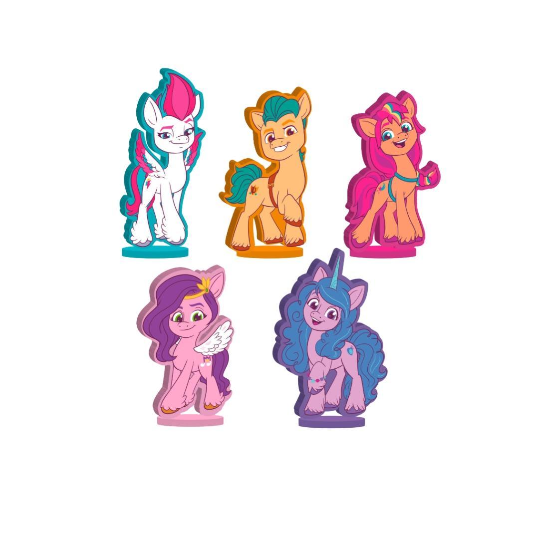 Miniatura Ovo Toys My Little Pony Display Com 24 Unidades - Royal Toys