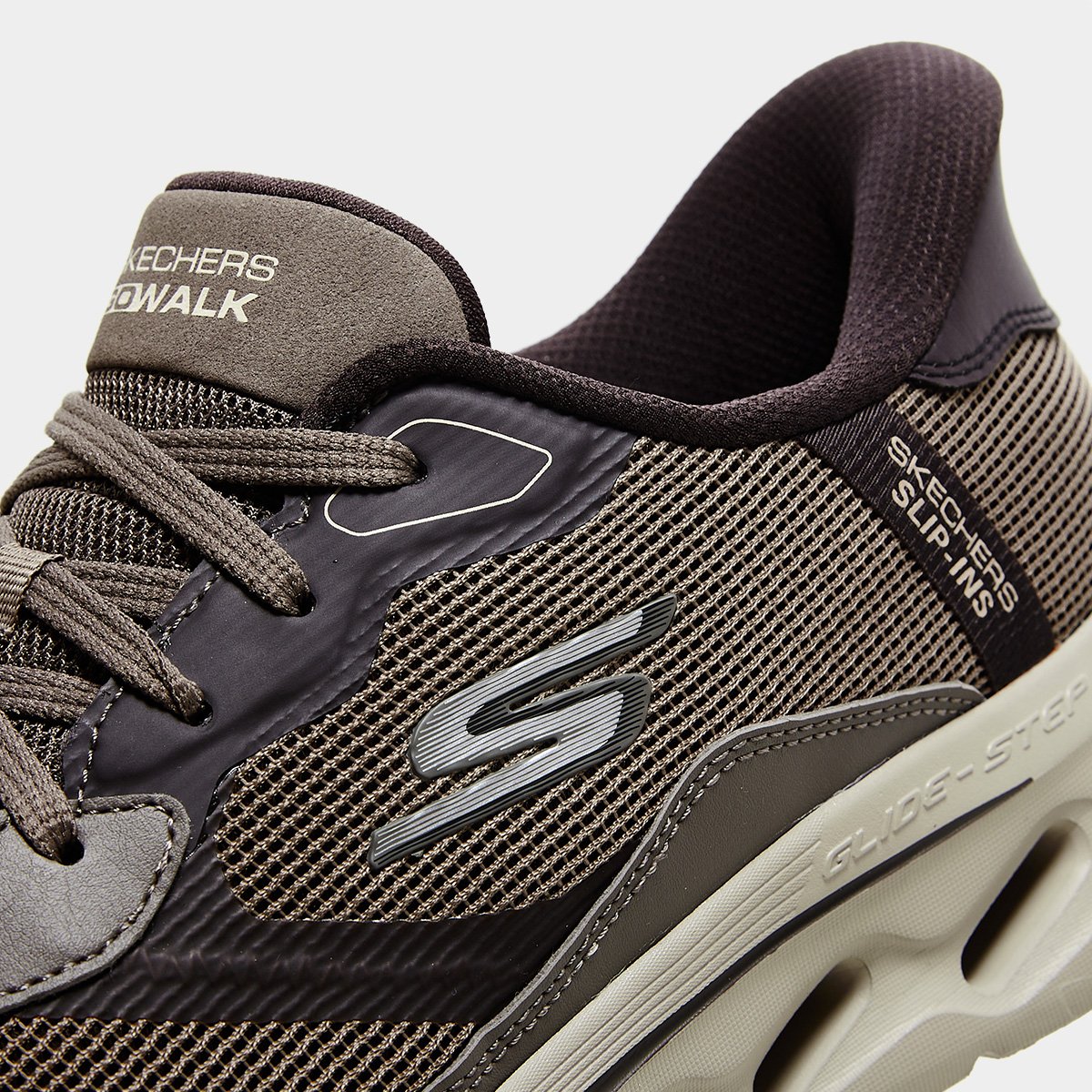 Tênis Skechers  Go Walk Glide-Step 2.0 - Zac Masculino Bege - 38