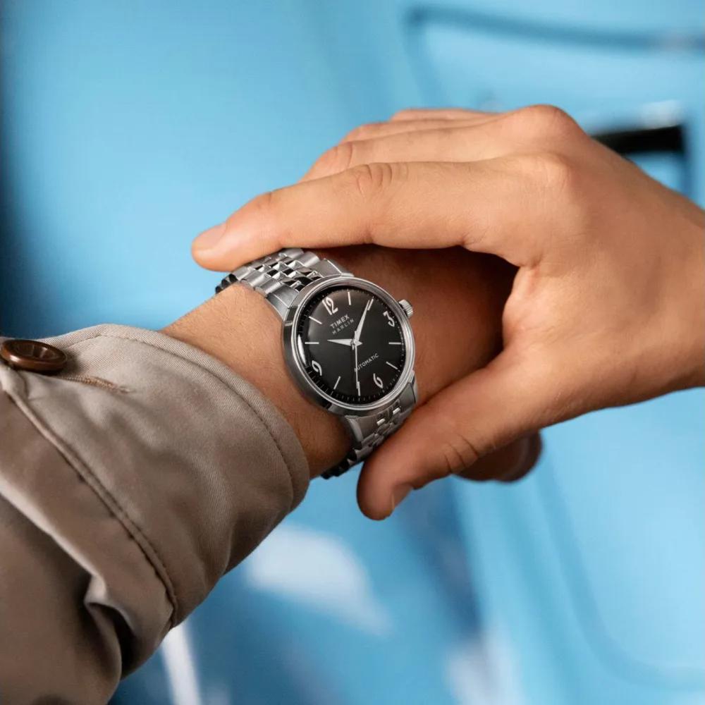 Miniatura Relógio Timex Marlin® Automático TW2W93200