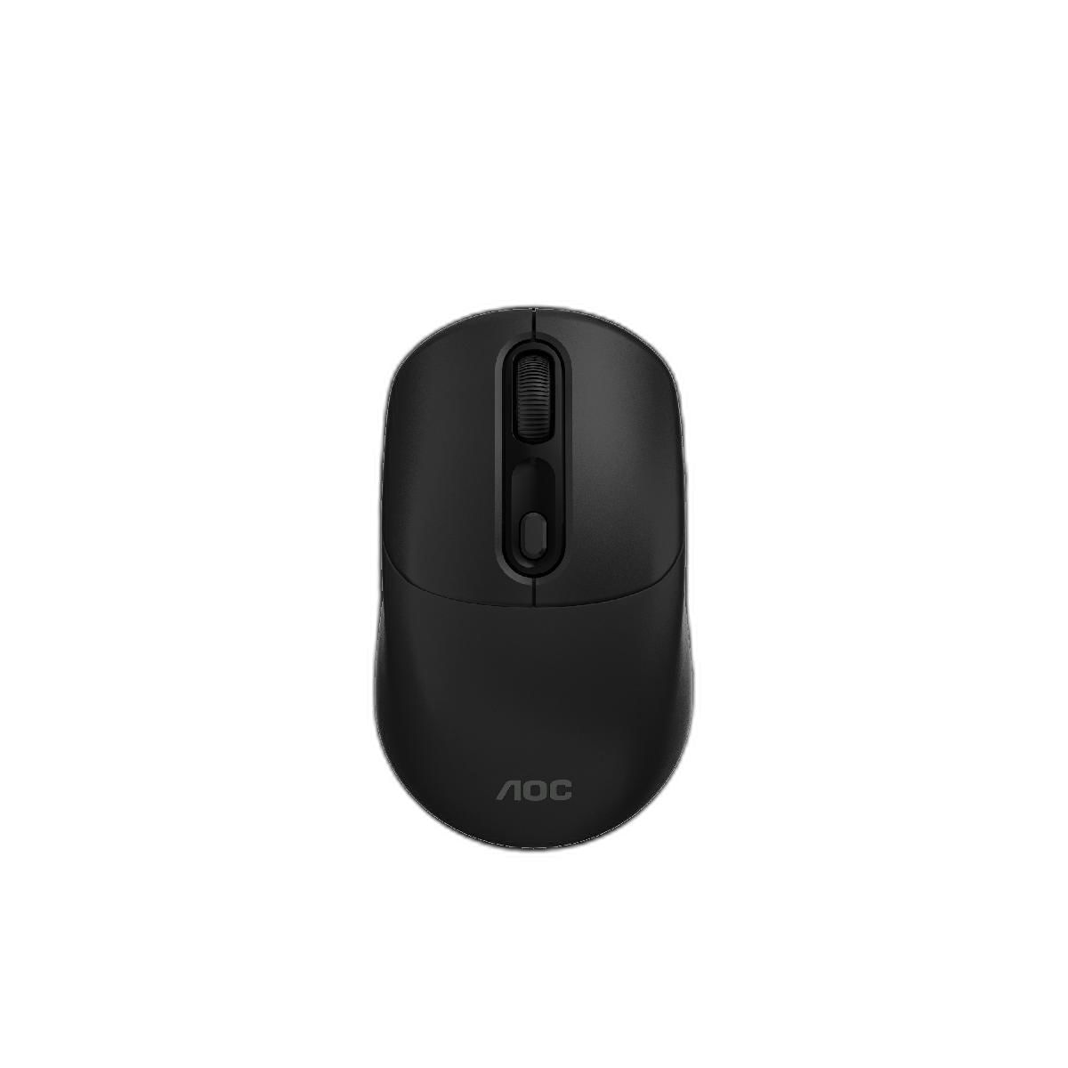 Mouse Optico Sem Fio Aoc 2,4Ghz Office Preto 1600Dpi Ms210B