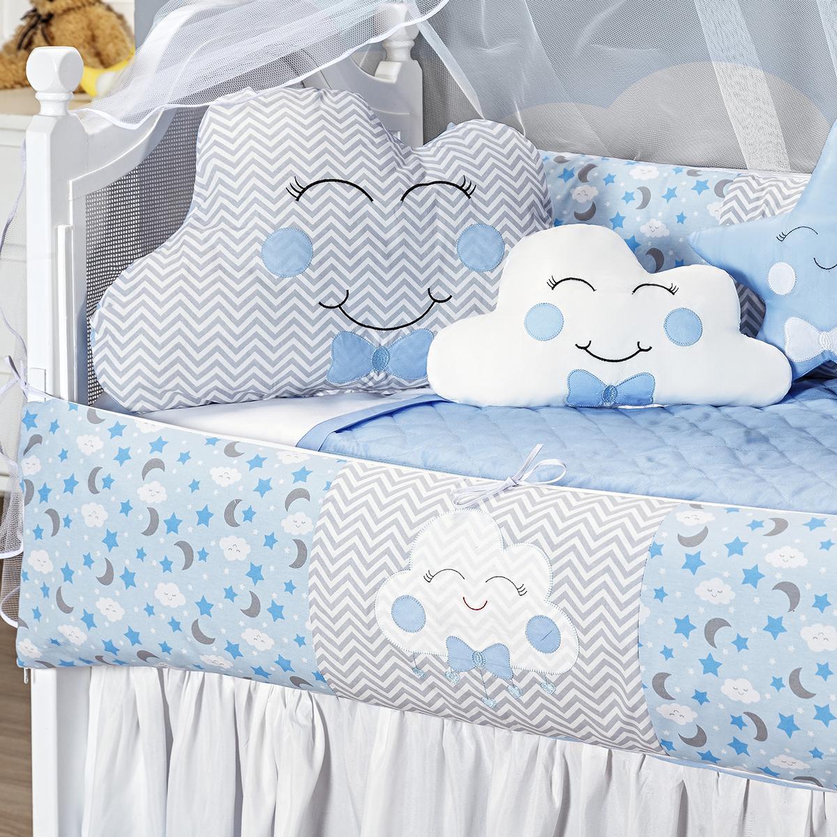 Miniatura Kit Jogo De Berço Baby Exclusivo Kit Americano Para Bebe