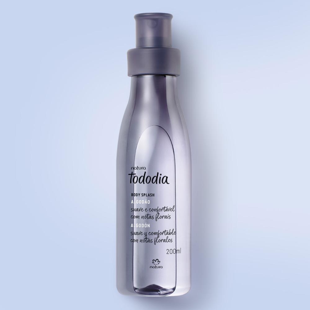 Miniatura Body Splash Desodorante Colônia Tododia Algodão Fem 200ml
