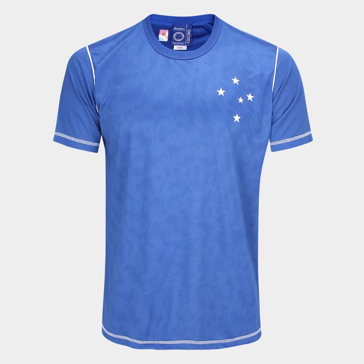 Miniatura Camisa Cruzeiro Braziline Ser Masculina Azul - M