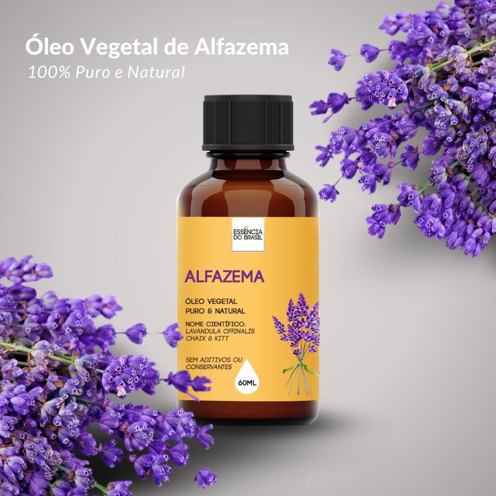 Miniatura Óleo Vegetal Alfazema 60Ml - Aromaterapia Natural E Puro