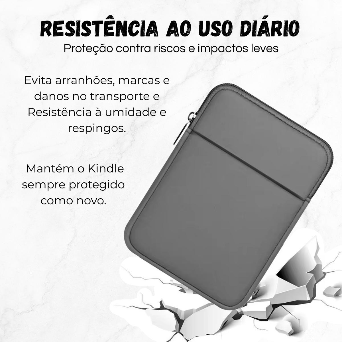 Miniatura Case Bag Silicone Premium Para Kindle Oasis 9 Geração Cw24Wi