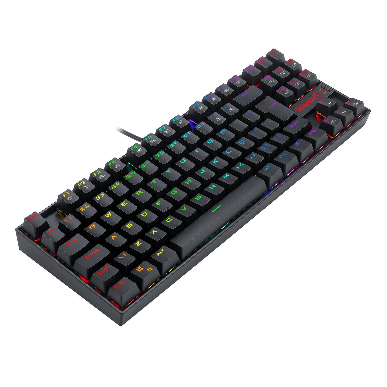 Teclado Magnético Redragon Kumara Pro V2 Rgb Pto Switch Red