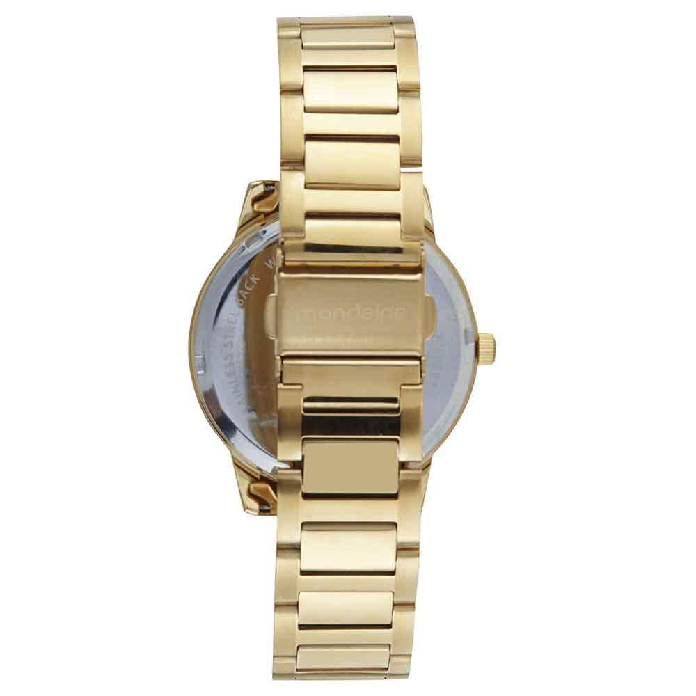 Miniatura Relógio Mondaine Feminino Analógico Dourado 32475Lpmvde1