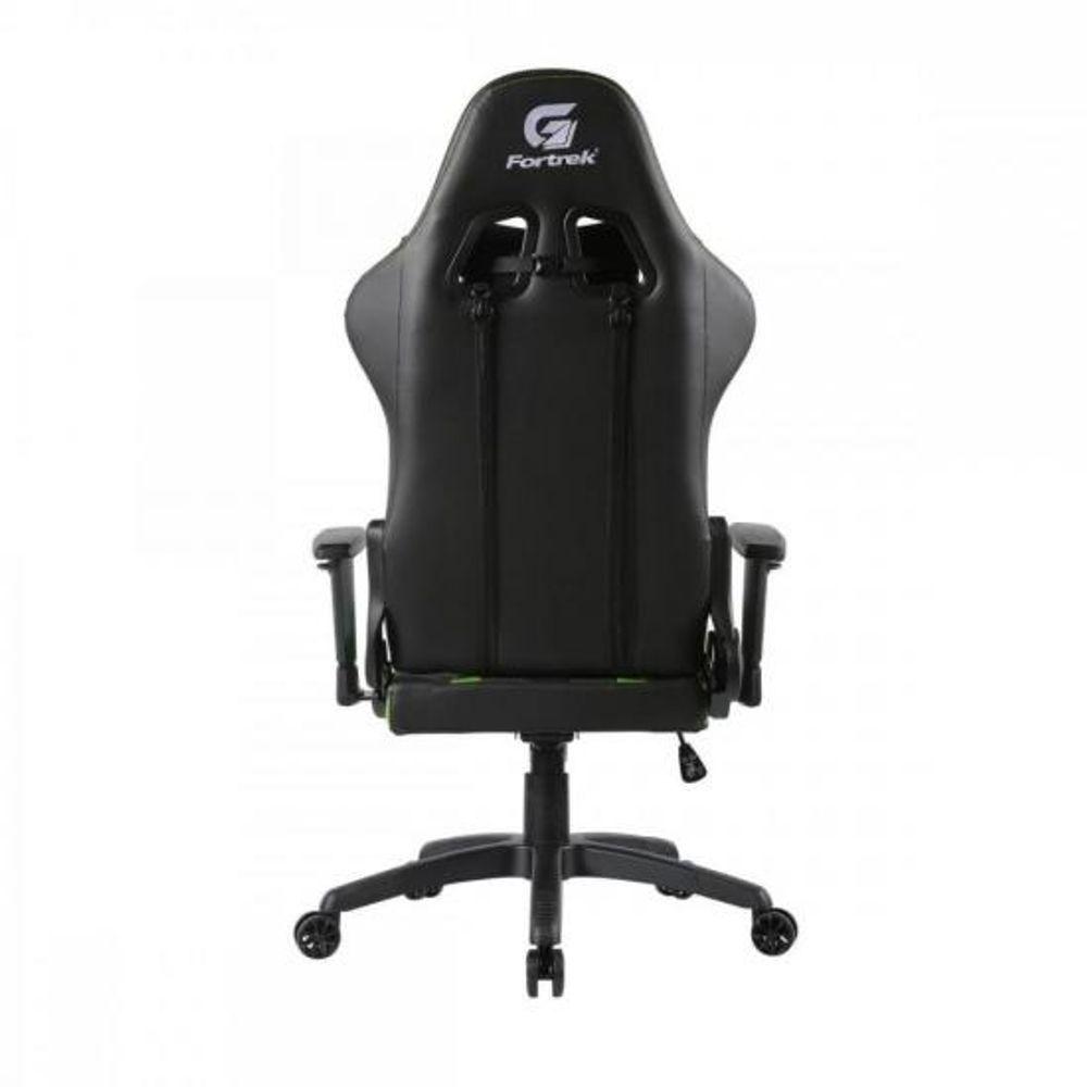 Miniatura Cadeira Gamer Fortrek Cruiser Preta-verde