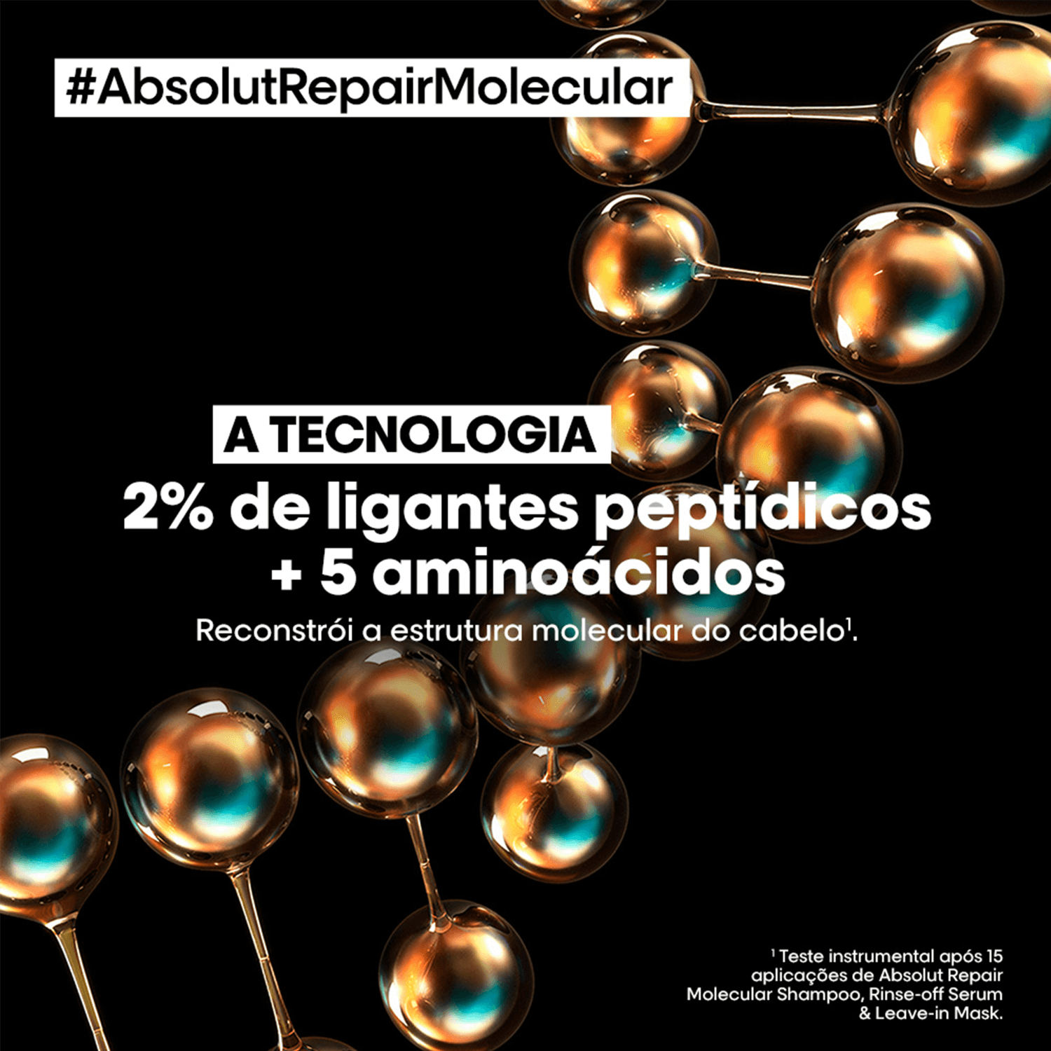 Miniatura L'Oréal Professionnel Absolut Repair Molecular - Shampoo 1,5L