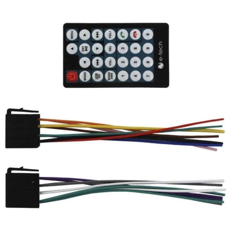 Miniatura Central Multimídia Mp5 E-Tech 7 Polegadas Combat Car Play