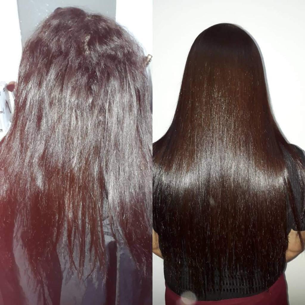 Miniatura Botox Blindagem Dos Fios + Shampoo 2 1000Ml