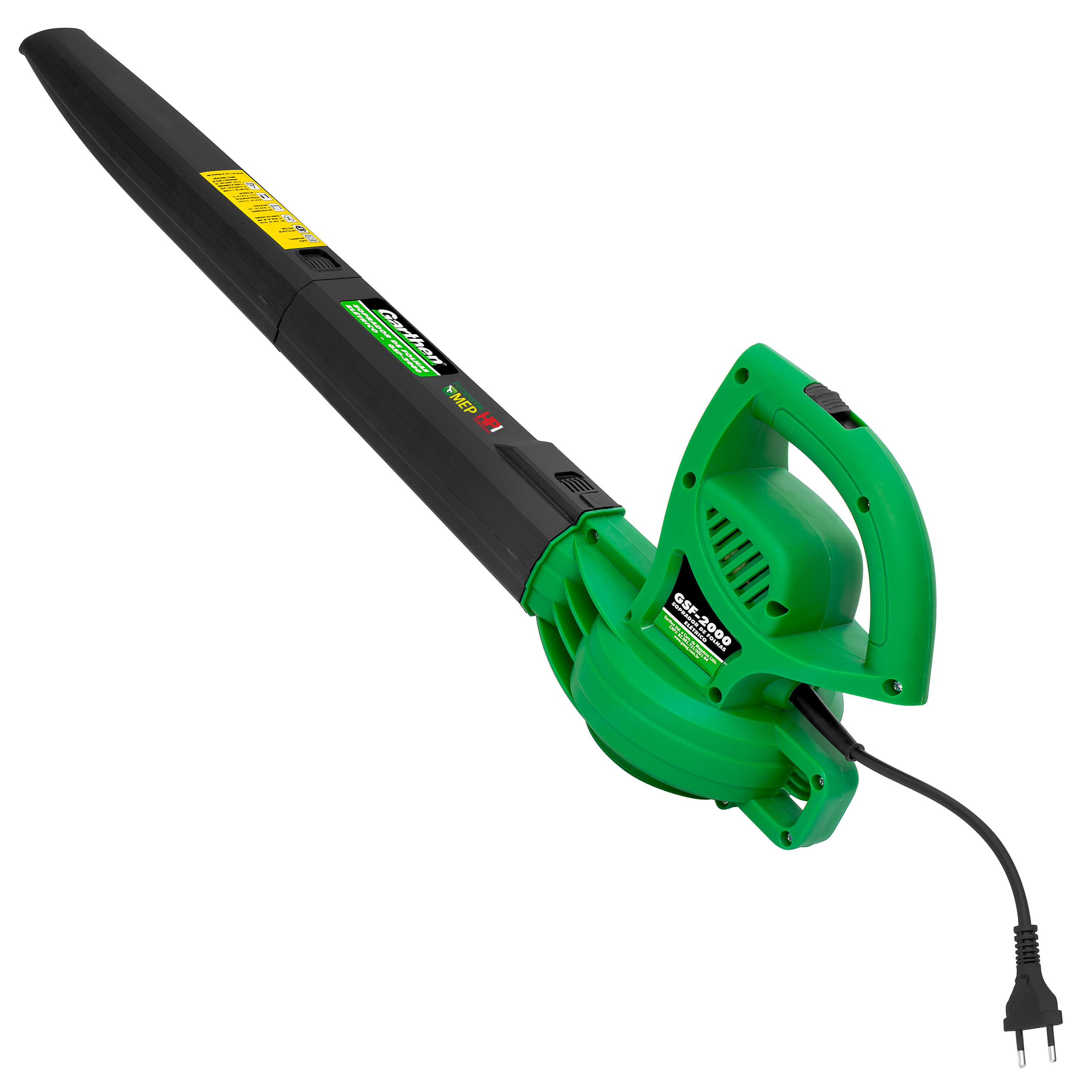 Miniatura Soprador De Folhas Elétrico Garthen GSF2000 - 110v