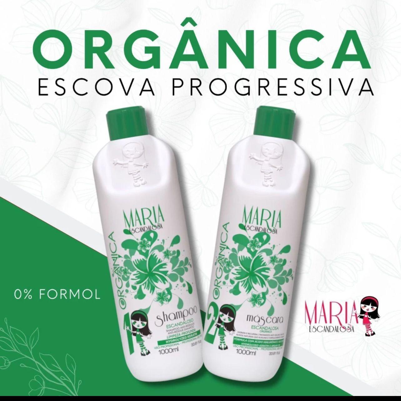 Miniatura Kit Maria Escandalosa Sem Formol Organica 1L