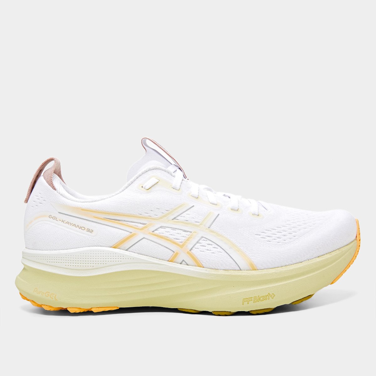 Miniatura Tênis Asics Gel Kayano 32 Masculino Branco+Laranja - 39