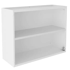 Miniatura Armário Aéreo Duplo Itatiaia Diamante com 2 Portas e 1 Prateleira - Branco - 70cm de largura