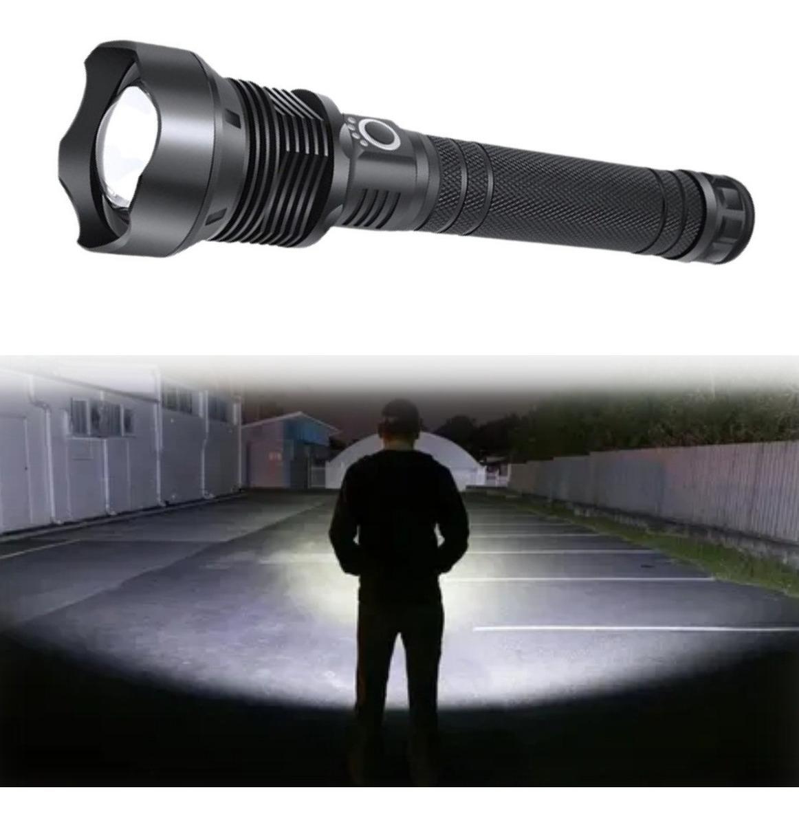 Miniatura Lanterna Holofote P90 Ultra Led Potente Mais Forte Do Mundo