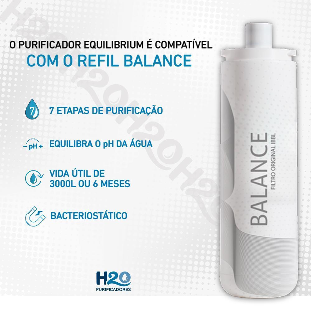 Miniatura Purificador Ibbl Novo E-Due Equilibrium - Grafite