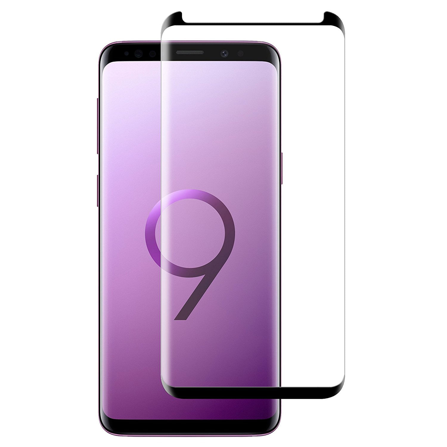 Miniatura Pelicula de Vidro Curva Samsung Galaxy S9 Plus G965