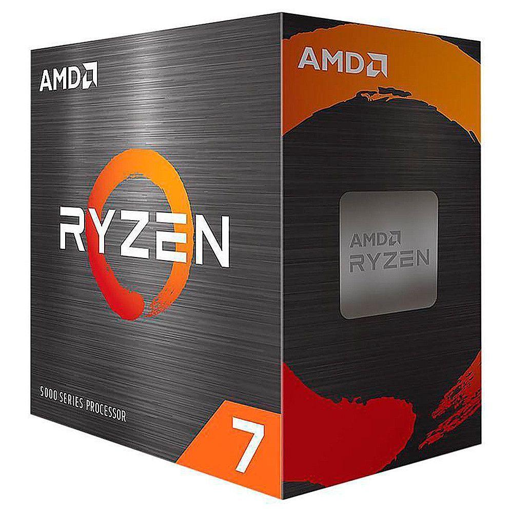 Miniatura Processador Amd Ryzen 7 5700x 36mb 3.4ghz - 4.6ghz Prata