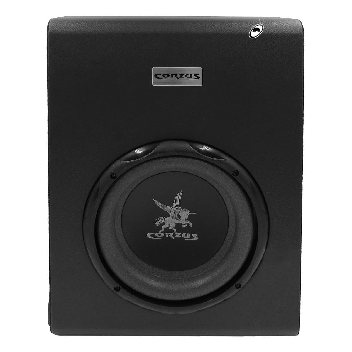 Miniatura Caixa Amplificada Slim Cxs 303 3 Canais 350W Rms Corzus 8''