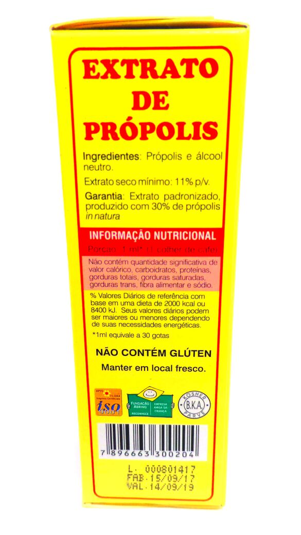 Miniatura Extrato de Própolis Apis Flora 30 ml - Saúde Óssea e Alergia